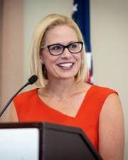 Sen. Kyrsten Sinema headshot Sen. Kyrsten Sinema headshot