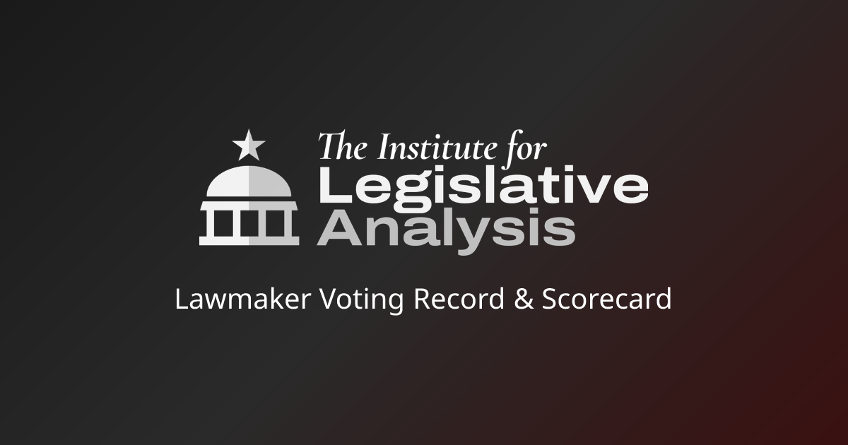 Sen. Maria Collett Voting Record & Scorecard | Institute for ...